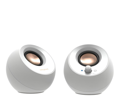 Głośnik komputerowy CREATIVE 2.0 Pebble V3 BT (biały)